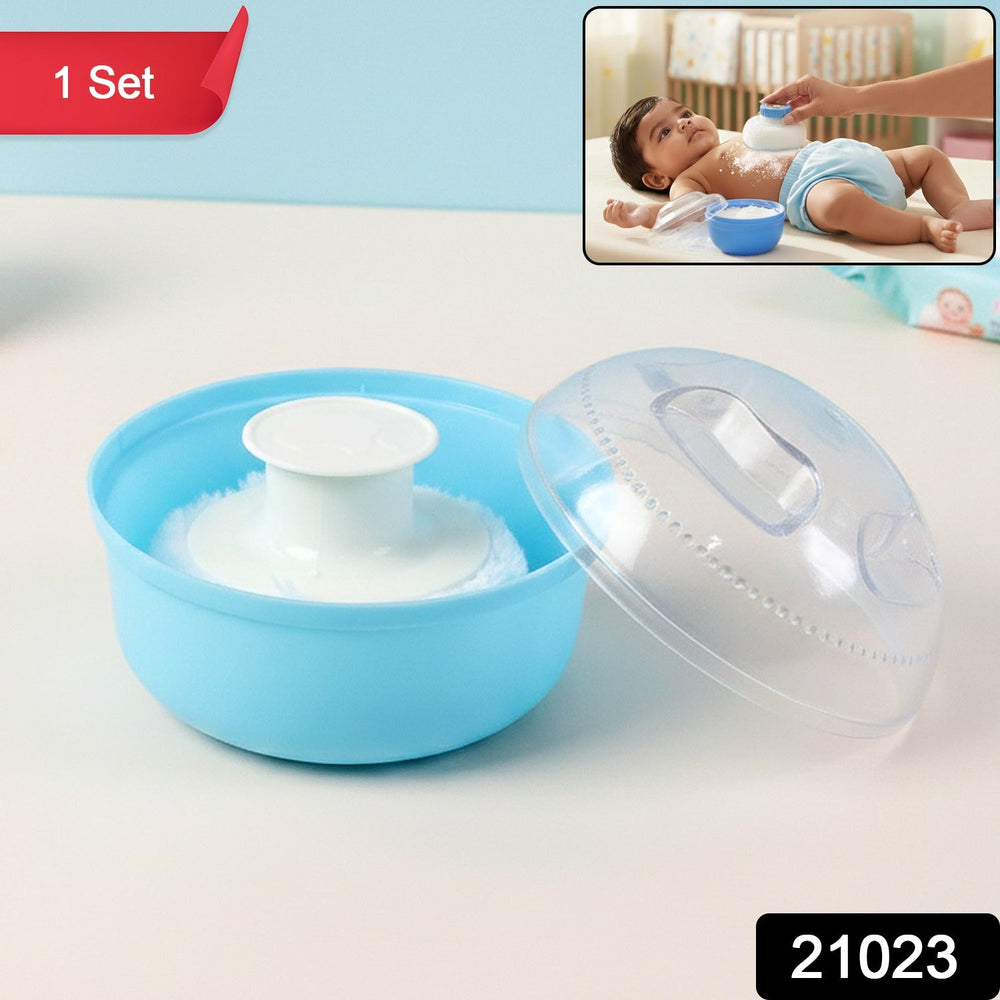 Baby Powder Puff Storage Box – Soft Applicator for Gentle Care